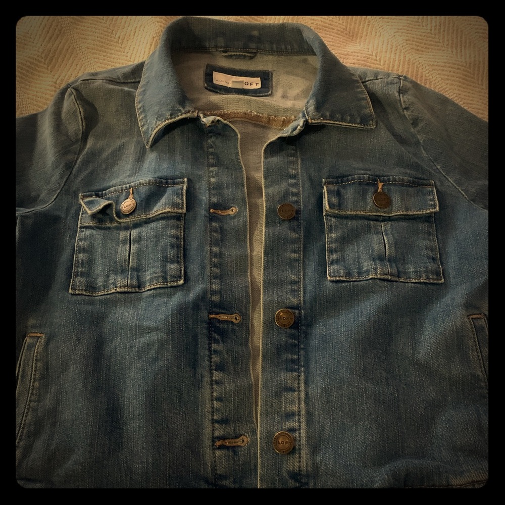 🍉🌊✨LOFT DENIM JACKET ✨🌊🍉